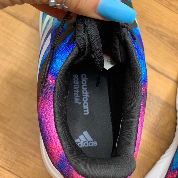 🔴SOLD🔴Adidas Fortarun x Shoes Watercolor Sneaker - Picture 8 of 8